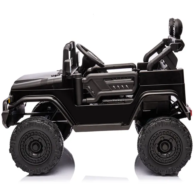 Masinuta electrica Chipolino Toyota FJ Cruiser cu roti EVA black HUBELJTFJ251BK