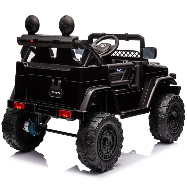 Masinuta electrica Chipolino Toyota FJ Cruiser cu roti EVA black HUBELJTFJ251BK