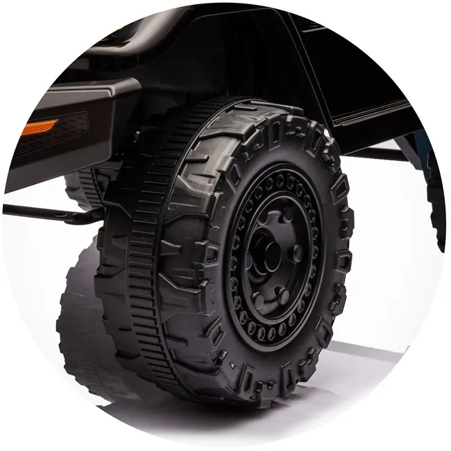 Masinuta electrica Chipolino Toyota FJ Cruiser cu roti EVA black HUBELJTFJ251BK