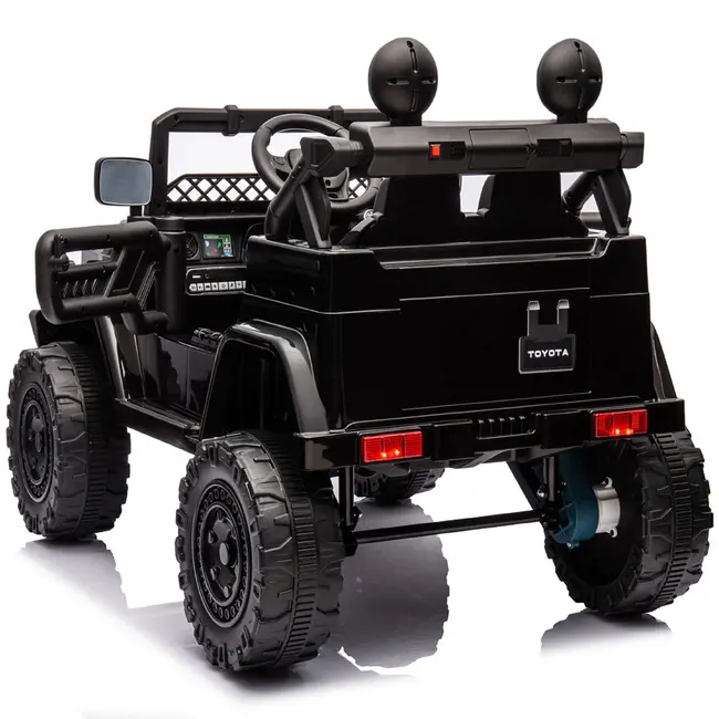 Masinuta electrica Chipolino Toyota FJ Cruiser cu roti EVA black HUBELJTFJ251BK