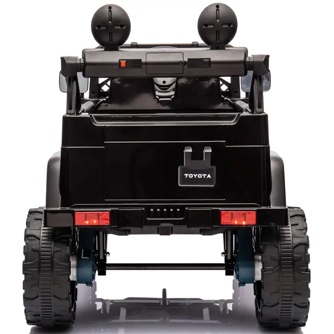 Masinuta electrica Chipolino Toyota FJ Cruiser cu roti EVA black HUBELJTFJ251BK