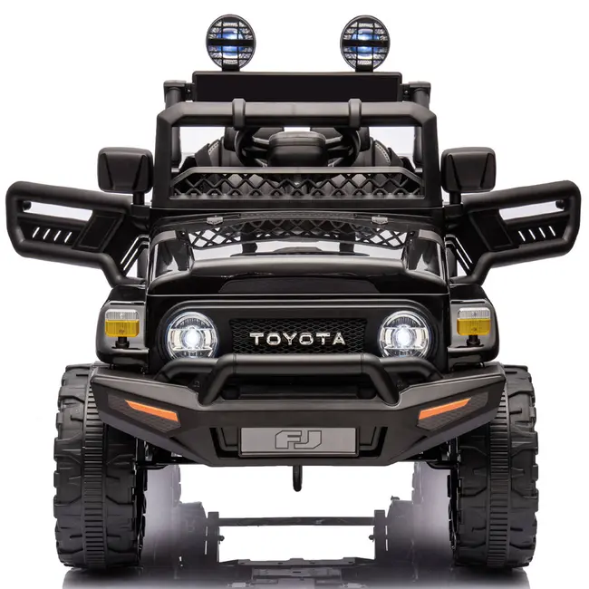 Masinuta electrica Chipolino Toyota FJ Cruiser cu roti EVA black HUBELJTFJ251BK