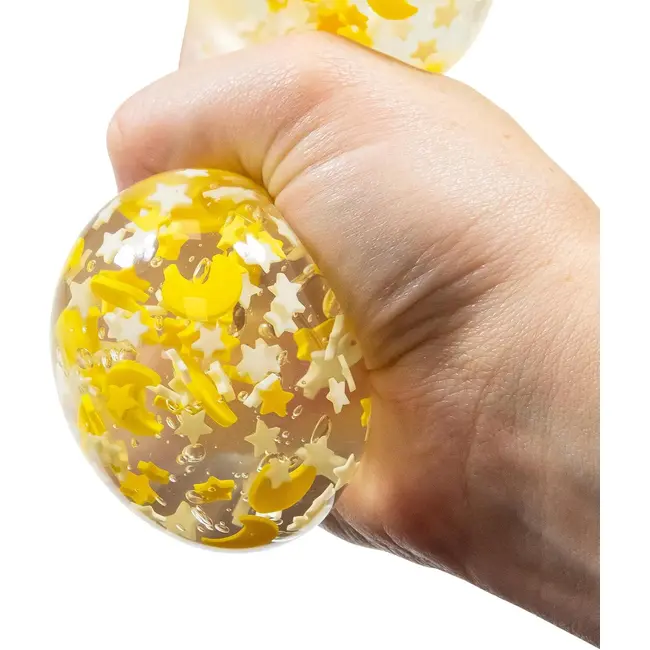 Minge antistres fosforescenta - luna cu stele