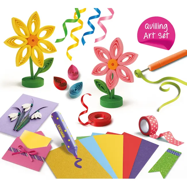 Set creativ kids art - decoratiuni din hartie