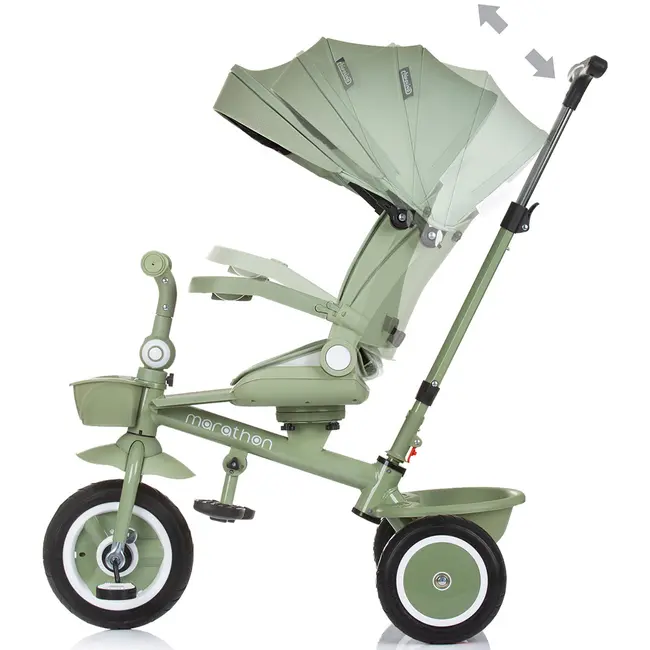 Tricicleta Chipolino Marathon pastel green HUBTRKMRT02406PG