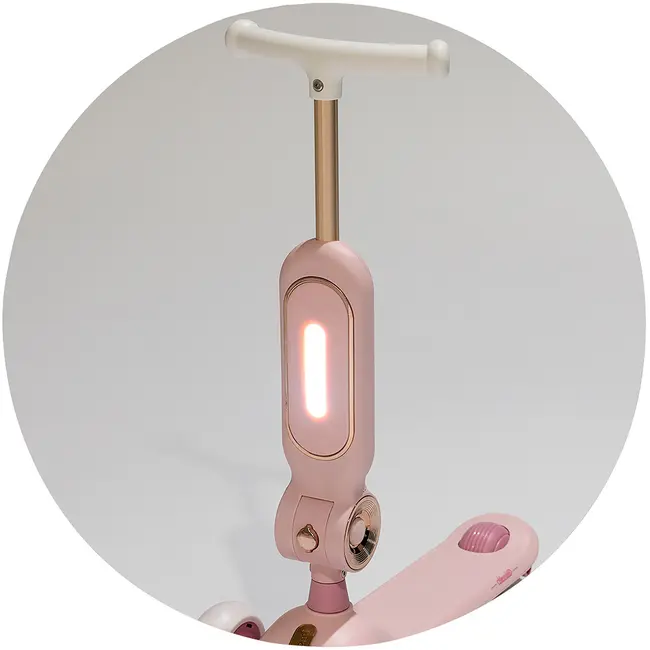 Trotineta Chipolino Bloomi pink HUBDSBLO0263PI