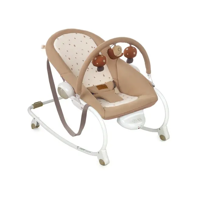 Balansoar, Jane, Evolution, Cu vibratii si melodii, Bara de jucarii si spatar reglabil, Conform cu standardul european de siguranta EN 12790:2023, Sesame BYN8420421092507