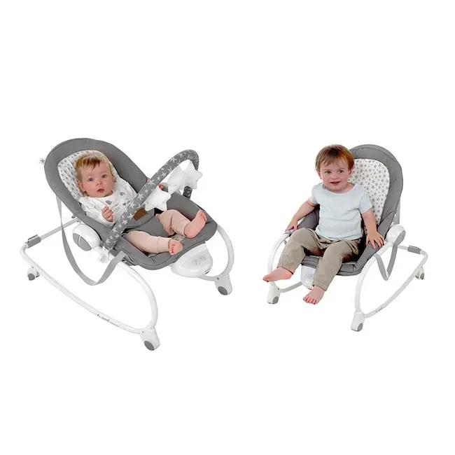 Balansoar, Jane, Evolution, Cu vibratii si melodii, Bara de jucarii si spatar reglabil, Conform cu standardul european de siguranta EN 12790:2023, Sesame BYN8420421092507