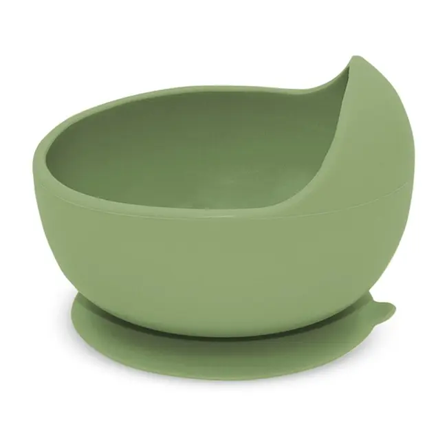 Bol, Petite&Mars, Take&Match, Din silicon, Cu ventuza, Fara BPA, Adecvat pentru masina de spalat vase si microunde, Nu absoarbe mirosuri, 6 luni+, 360 ml, Sweet Pea, Verde BYN707766