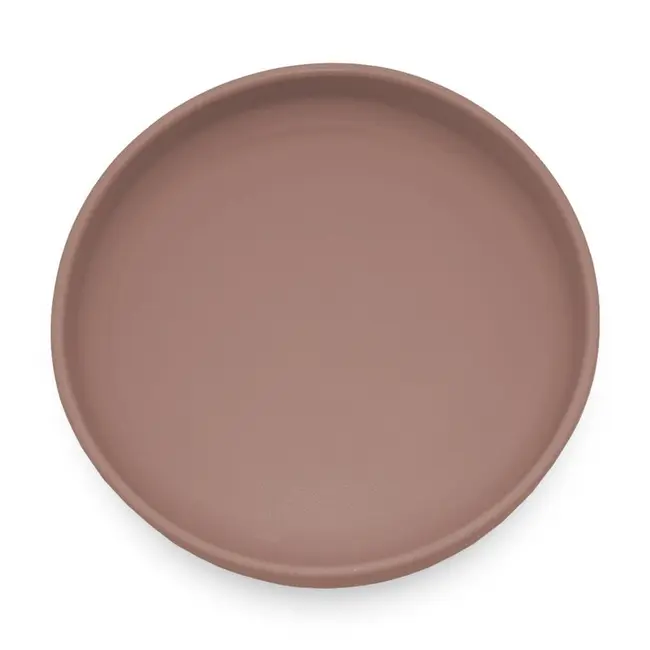 Farfurie, Petite&Mars, Take&Match, Din silicon, Cu ventuza, Fara BPA, Adecvata pentru masina de spalat vase si microunde, Nu absoarbe mirosuri, 6 luni+, 400 ml, Velvet Latte, Maro pudrat BYN708769