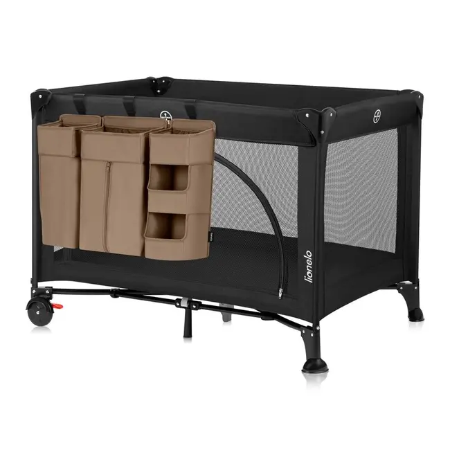 Organizator multifunctional, Lionelo, Sidepocket L, 58x11x58 cm, 3 parti independente cu multiple buzunare, Universal, Constructie ranforsata, Bej BYNLO-SIDEPOCKET_LARGE_BEIGE