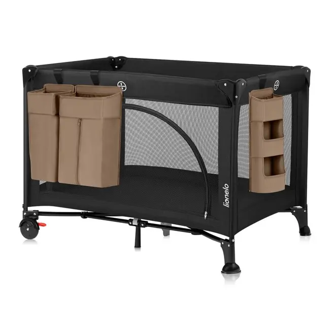 Organizator multifunctional, Lionelo, Sidepocket L, 58x11x58 cm, 3 parti independente cu multiple buzunare, Universal, Constructie ranforsata, Bej BYNLO-SIDEPOCKET_LARGE_BEIGE