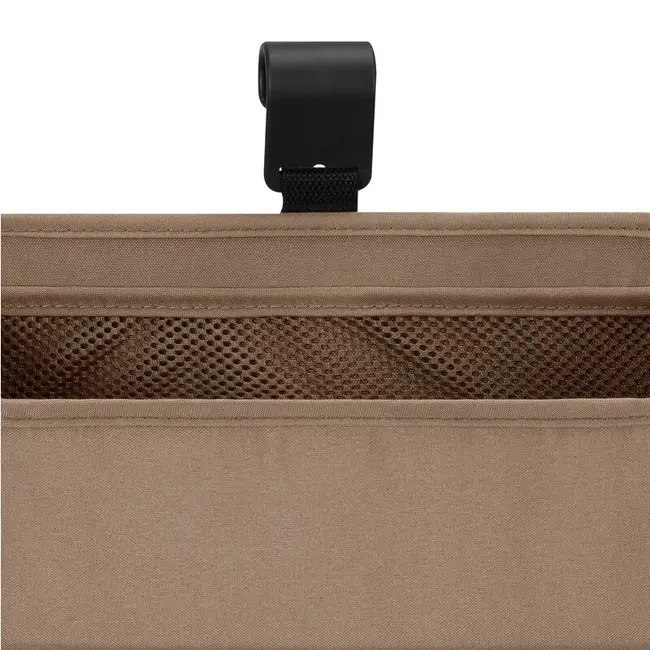Organizator multifunctional, Lionelo, Sidepocket L, 58x11x58 cm, 3 parti independente cu multiple buzunare, Universal, Constructie ranforsata, Bej BYNLO-SIDEPOCKET_LARGE_BEIGE
