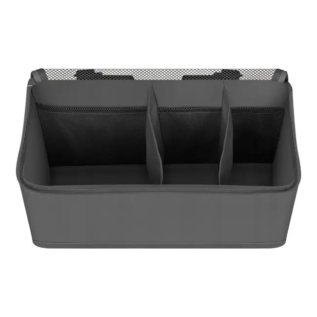 Organizator multifunctional, Lionelo, Sidepocket M, 43x15x23 cm, 3 compartimente, Universal, Constructie ranforsata, Gri BYNLO-SIDEPOCKET_MEDIUM_GREY