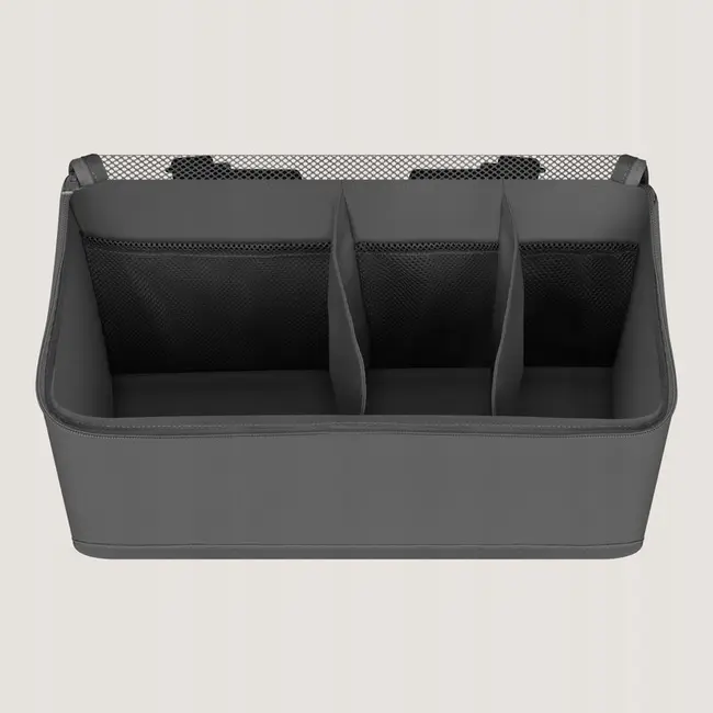 Organizator multifunctional, Lionelo, Sidepocket M, 43x15x23 cm, 3 compartimente, Universal, Constructie ranforsata, Gri BYNLO-SIDEPOCKET_MEDIUM_GREY