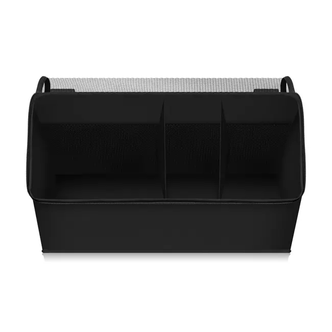 Organizator multifunctional, Lionelo, Sidepocket M, 43x15x23 cm, 3 compartimente, Universal, Constructie ranforsata, Negru BYNLO-SIDEPOCKET_MEDIUM_BLACK