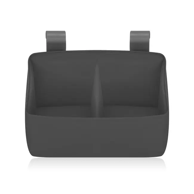 Organizator multifunctional, Lionelo, Sidepocket S, 26x12x15 cm, 2 compartimente, Universal, Constructie ranforsata, Negru BYNLO-SIDEPOCKET_SMALL_BLACK