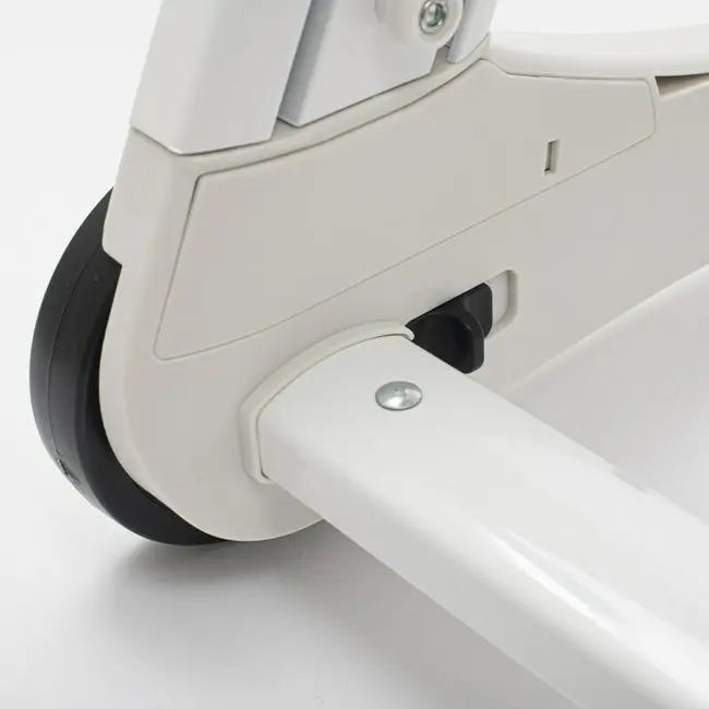 Scaun de masa, New Baby, Muka, Pliabil, Pana la 15 kg, Reglabil pe inaltime in 5 trepte, Reglare suport pentru picioare in 3 trepte, 6-36 luni, Dusty Pink BYN52927