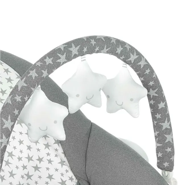 Balansoar, Jane, Evolution, Cu vibratii si melodii, Bara de jucarii si spatar reglabil, Conform cu standardul european de siguranta EN 12790:2023, Sesame BYN8420421092507