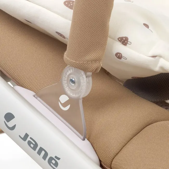 Balansoar, Jane, Fold, Pliabil, Bara de jucarii si spatar reglabil, Conform cu standardul european de siguranta EN 12790:2023, Sesame BYN8420421092514