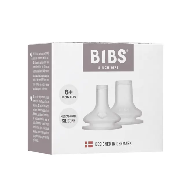 Bibs - set 2 tetine din silicon pentru biberon tip sippy cup bbb5000010