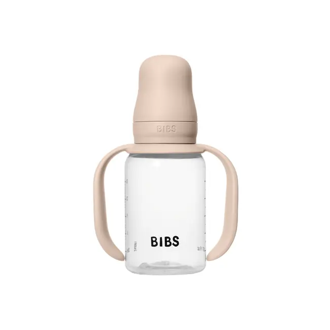 Bibs - set biberon tip sippy cup pp 150 ml cu cioc din silicon și sistem antipicurare, blush bbb50211244