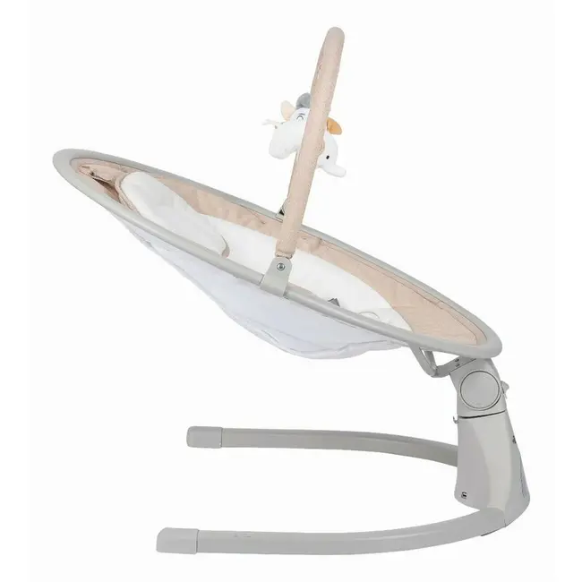 Leagan balansoar, FreeOn, Elite, Cu 12 melodii, 5 viteze de balansare si 3 pozitii de reglare a spatarului, Beige BYN84904