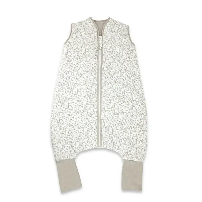 Sac de dormit, MimiNu, Premium, Cu picioruse, De iarna, Din bumbac certificat Oeko Tex Standard 100, Cu fermoar, 103 cm, M, Meadow BYN6426972031332