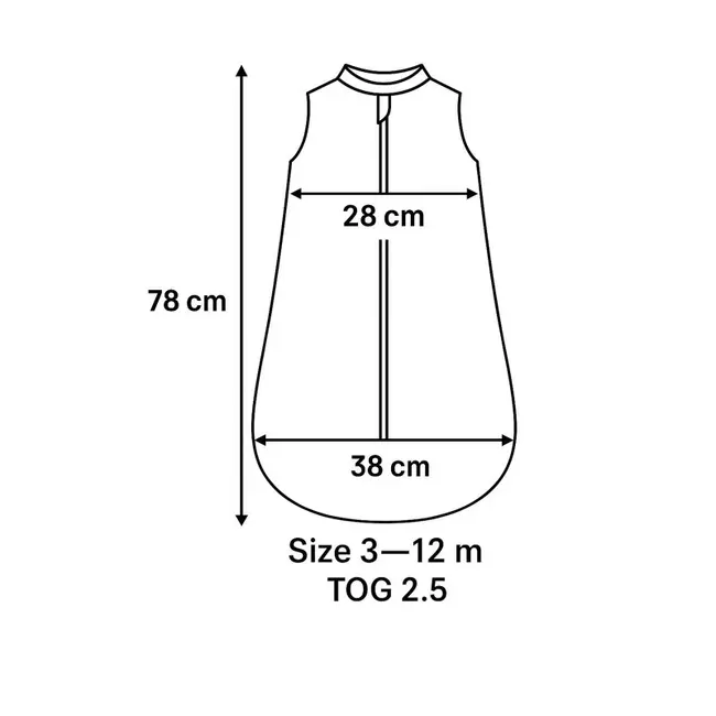 Sac de dormit, MimiNu, Premium, Din bumbac interlock, Materiale certificate Oeko Tex Standard 100, Cu fermoar, 3 - 12 luni, 2.5 Tog, Soft Grey BYN6426972031462