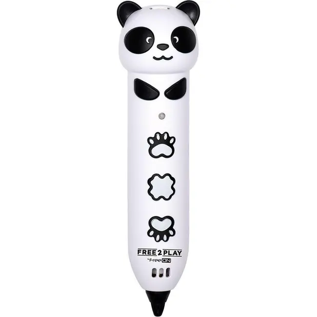 Set Creion 3D si Filament colorat de 20 m, Free2Play, Panda BYN86861