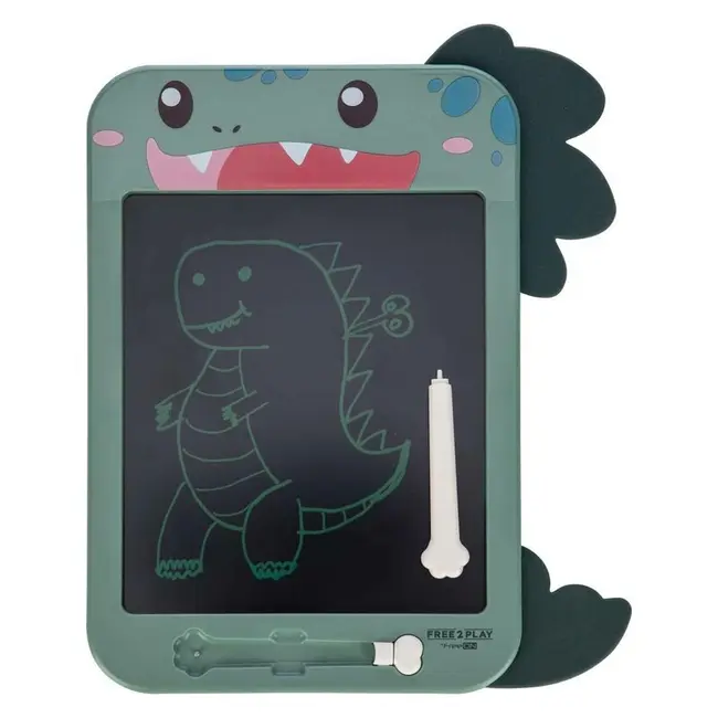 Tableta Grafica Digitala LCD pentru Scris si Desen, Free2Play, Ecran Mare 10.5 Inch, Dinozaur BYN83174
