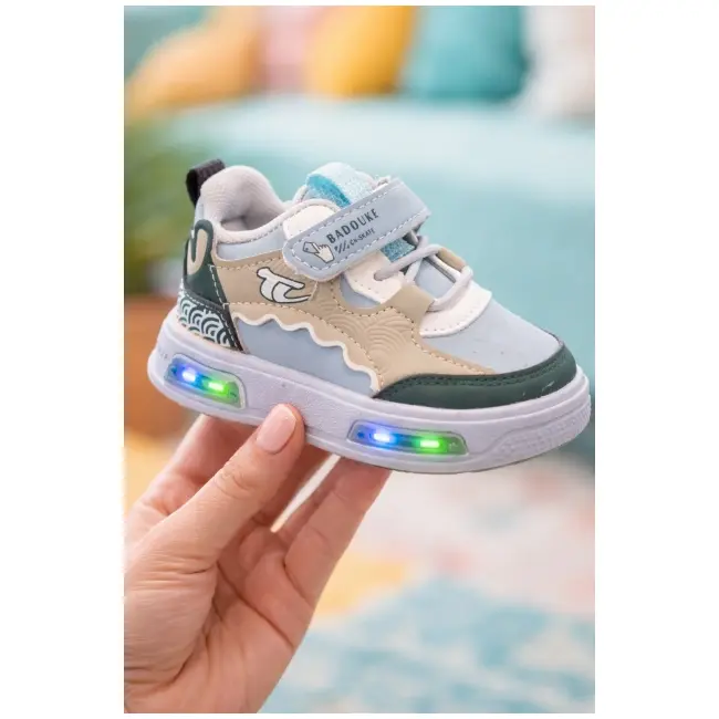Adidasi cu luminite pentru baieti super style adt-55