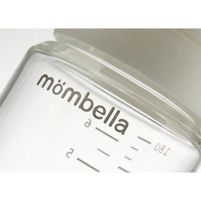 Biberon Anti-colici Mombella PPSU, 180 ml, cu Tetină Silicon S - Flux Lent (0-3 Luni) - Old Rose KRTM01835