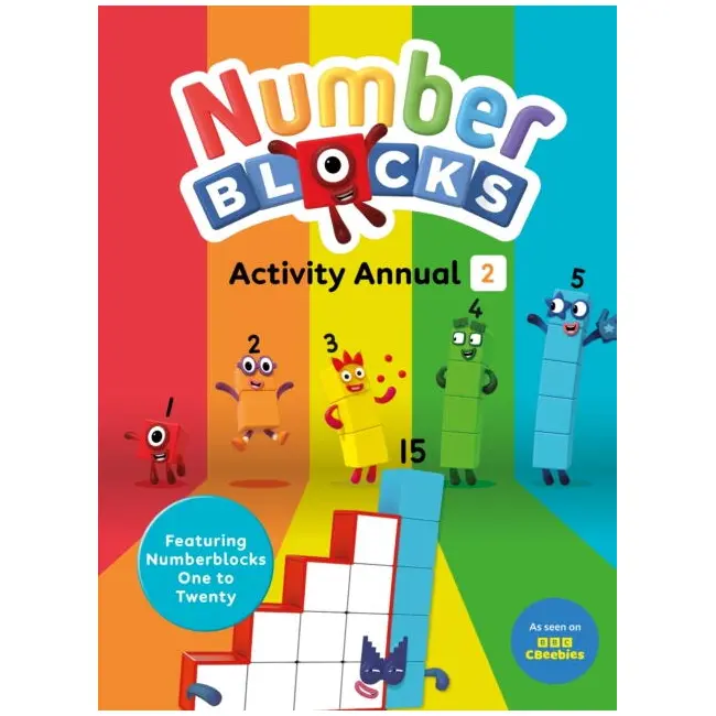 Cartea mea cu activitati numberblocks - de la unu la douazeci