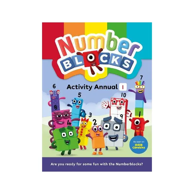 Cartea mea cu activitati numberblocks - distractie cu numere