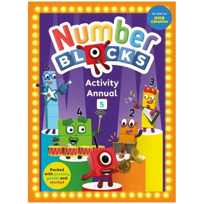 Cartea mea cu activitati numberblocks