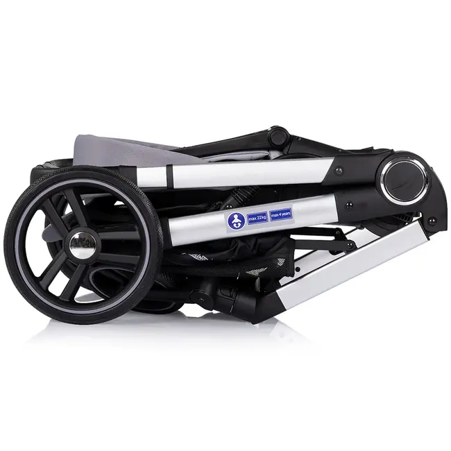 Carucior Chipolino Euphoria 3 in 1 platinum HUBKKEU02602PL