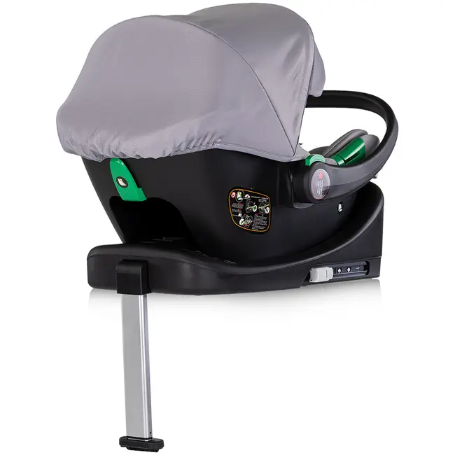 Carucior Chipolino Euphoria 3 in 1 platinum HUBKKEU02602PL