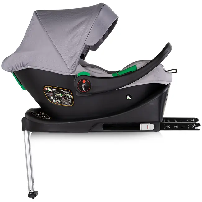 Carucior Chipolino Euphoria 3 in 1 platinum HUBKKEU02602PL