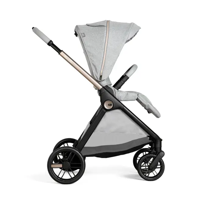 Carucior copii 3 in 1 Chicco Bellagio, Lunar Rock (gri deschis), 0luni+ CHC8713640+8713740+8714640-8