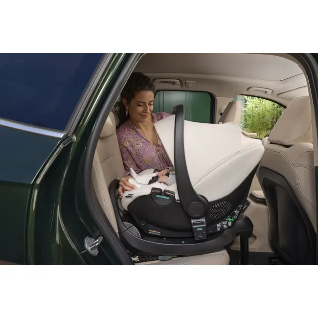 Carucior copii 3 in 1 Chicco Seety, cu scaun auto Kory Plus I-Size, Cloud (Gri), 0luni+ CHC8709756+8709856+8714645-8