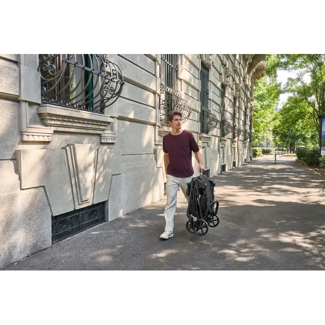 Carucior copii 3 in 1 Chicco Seety, cu scaun auto Kory Plus I-Size, Cloud (Gri), 0luni+ CHC8709756+8709856+8714645-8