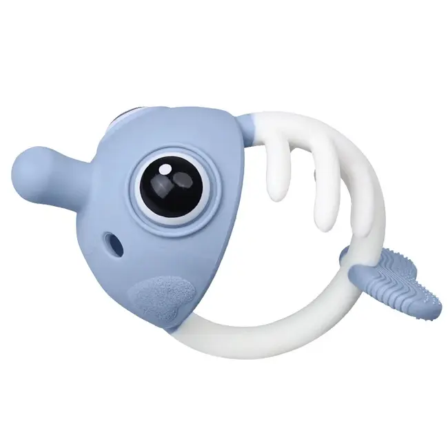 Inel Gingival Din Silicon, Mombella, Clownfish Light Blue KRTM02103