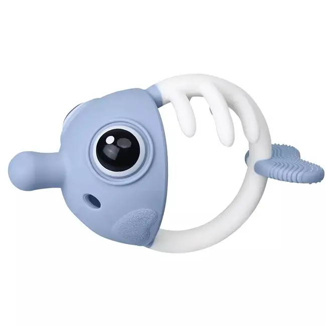 Inel Gingival Din Silicon, Mombella, Clownfish Light Blue KRTM02103
