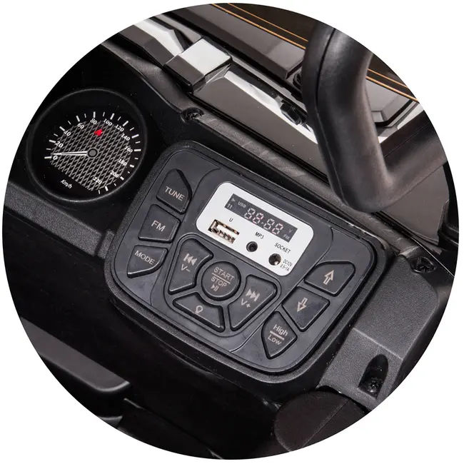 Masinuta electrica Chipolino Buggy Off Road black HUBELKBOF0251B