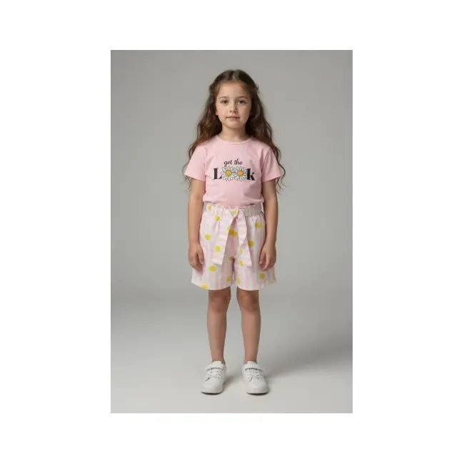 Set copii 2 piese bumbac imprimeu casual confortabil bp36045-1