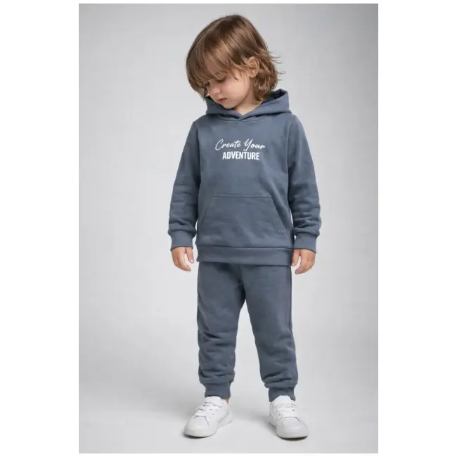 Set memoza adventure - hanorac cu gluga si pantaloni bl2096-1