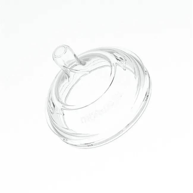 Tetină Anti-colici din silicon Mombella Breast Like, Flux Mediu (Mărimea M) - Ivory KRTM01853