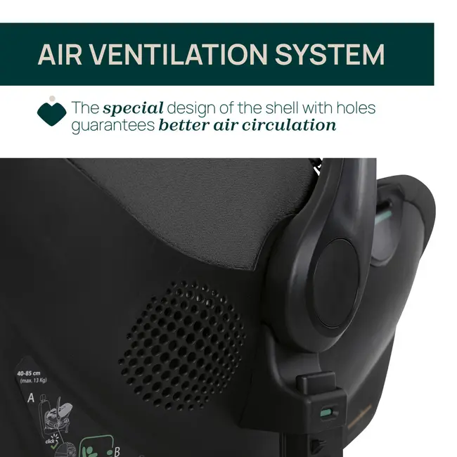 Carucior copii 3 in 1 Chicco Seety, cu scaun auto Kory Plus I-Size, Sandshell (Bej), 0luni+ CHC8709743+8709843+8714645-8