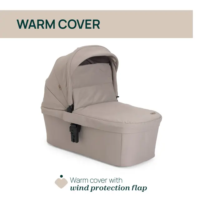 Carucior copii 3 in 1 Chicco Seety, cu scaun auto Kory Plus I-Size, Sandshell (Bej), 0luni+ CHC8709743+8709843+8714645-8